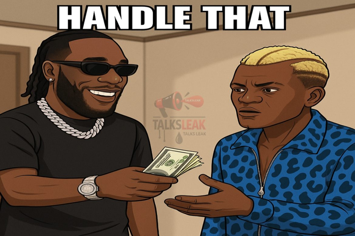 Fans speculate whether Burna Boy paid Portable to defeat Speed Darlington at Chaos in the Ring. Was it a real fight or a planned takedown? Get the full scoop!